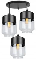 Miniatyrbillede 1 af 10: LOFTSLAMPE, GLAS PLAFON, LED SKÆRM
