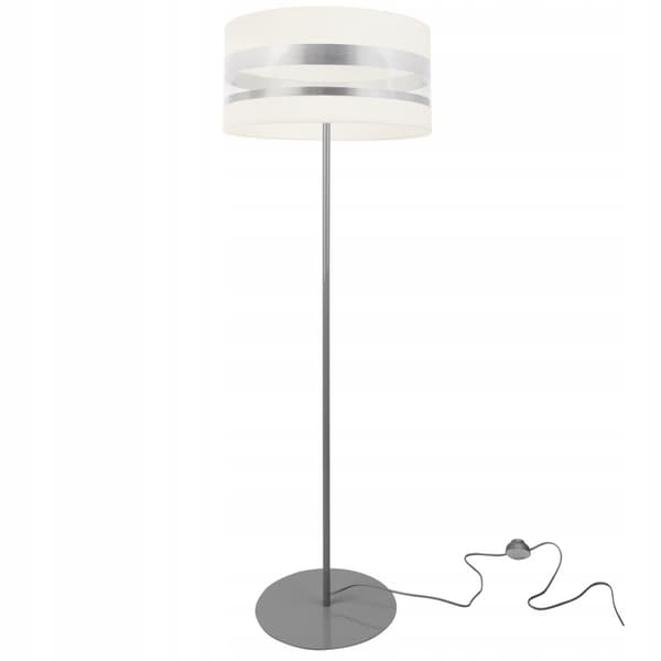 GULVLAMPE LAMPESKÆRM KROM ELEGANT FORSKELLIGE FARVER
