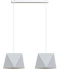 Miniatyrbillede 8 af 10: LOFT HÆNGELAMPE Diamant E27 LED 2x60W