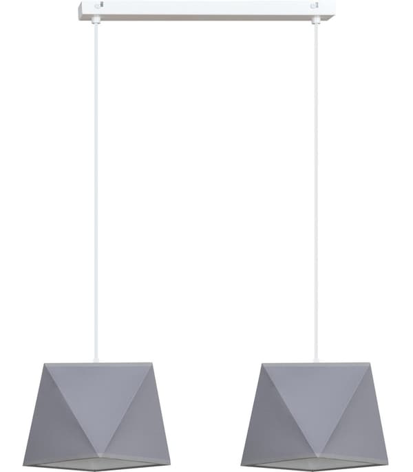 LOFT HÆNGELAMPE Diamant E27 LED 2x60W