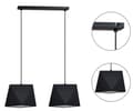 Miniatyrbillede 10 af 10: LOFT HÆNGELAMPE Diamant E27 LED 2x60W