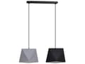 Miniatyrbillede 1 af 10: LOFT HÆNGELAMPE Diamant E27 LED 2x60W