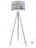 Miniatyrbillede 5 af 10: TRIPOD LAMPE LOFT BØRNELAMPESKÆRM MØNSTER LED