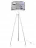 Miniatyrbillede 10 af 10: TRIPOD LAMPE LOFT BØRNELAMPESKÆRM MØNSTER LED