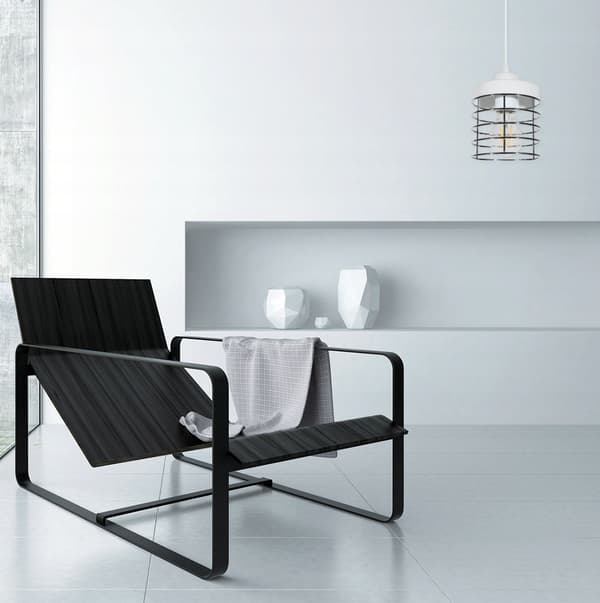 HÄNGANDE TAKLAMPA CHARMANT KROM WIRE LED