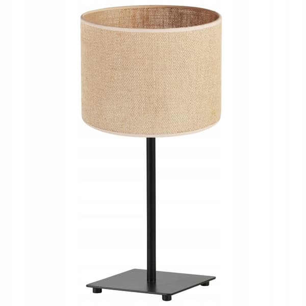 BORDSLAMPA JUTE LAMPSKÄRM 20 CM