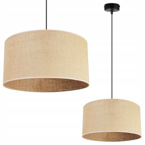 HÆNGELAMPE LOFT LYSKELYSE LAMPESKÆRM 35 CM