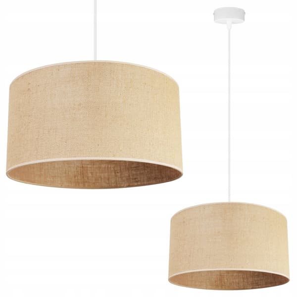 HÆNGELAMPE LOFT LYSKELYSE LAMPESKÆRM 35 CM