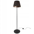 Miniatyrbild 7 av 10: GOLVLAMPA STÅENDE METALL LAMPSKÄRM KONMÖNSTER