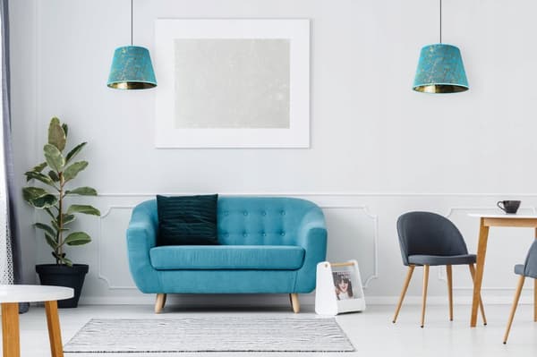 HÄNGLAMPA TAK LJUSKLASSA LAMPSKÄRM GULD MÖNSTER