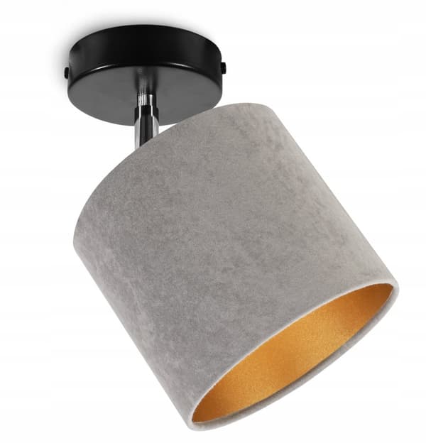 LOFTSLAMPE, VÆGLAMPE, LOFTSLAMPE, GULD FLYLLE