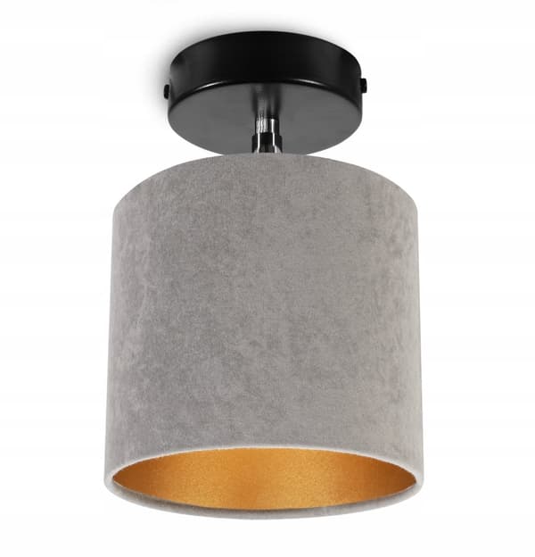 LOFTSLAMPE, VÆGLAMPE, LOFTSLAMPE, GULD FLYLLE