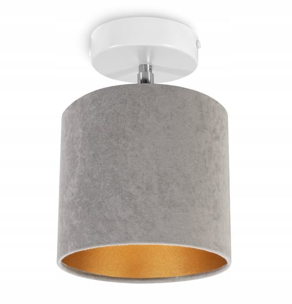 LOFTSLAMPE, VÆGLAMPE, LOFTSLAMPE, GULD FLYLLE