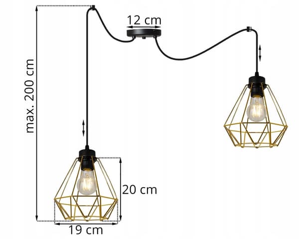 HÄNGLAMPA MODERN ELEGANT LAMPSKÄRM I METALL