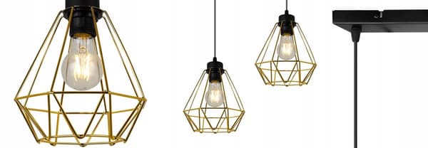 HÆNGELAMPE MODERNE ELEGANT METAL LAMPESKÆRM