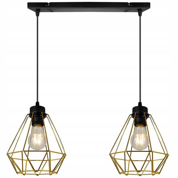 HÆNGELAMPE MODERNE ELEGANT METAL LAMPESKÆRM
