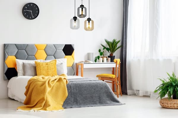 HÆNGELAMPE MODERNE ELEGANT GLASSKÆRM