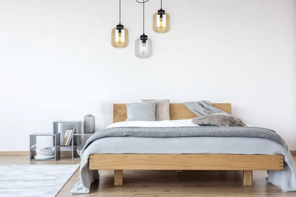HÆNGELAMPE MODERNE ELEGANT GLASSKÆRM