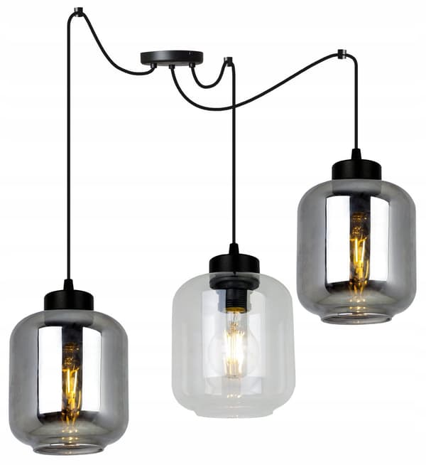 HÆNGELAMPE MODERNE ELEGANT GLASSKÆRM