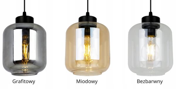 HÆNGELAMPE MODERNE ELEGANT GLASSKÆRM
