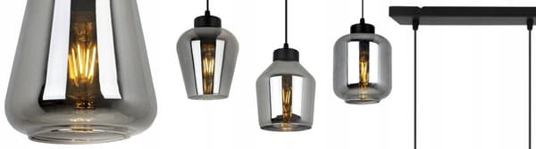 HÄNGLAMPA MODERN ELEGANT GLASSKÄRM