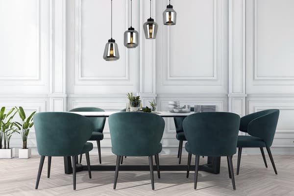 HÄNGLAMPA MODERN ELEGANT GLASSKÄRM