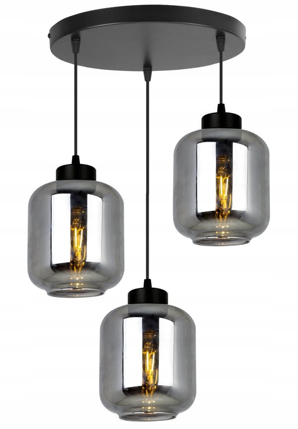 HÆNGELAMPE MODERNE ELEGANT GLASSKÆRM