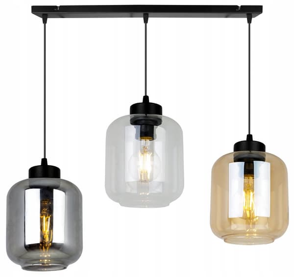 HÆNGELAMPE MODERNE ELEGANT GLASSKÆRM