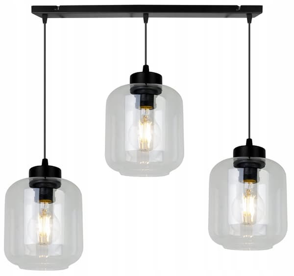 HÆNGELAMPE MODERNE ELEGANT GLASSKÆRM