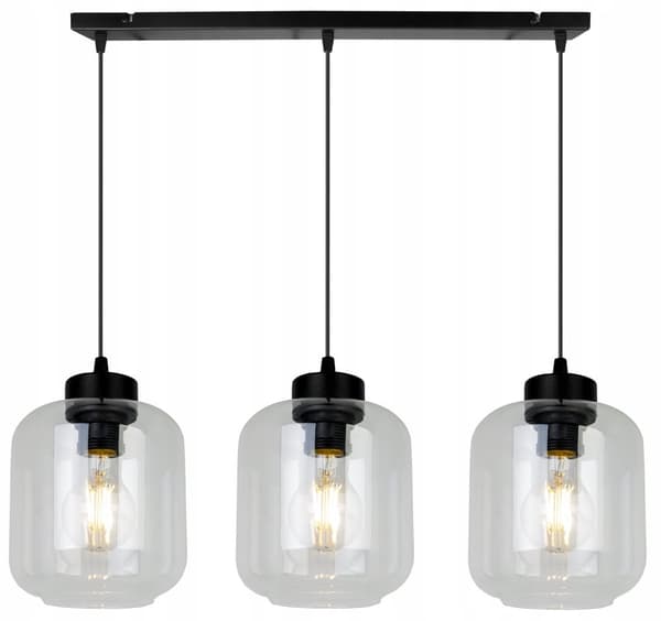 HÆNGELAMPE MODERNE ELEGANT GLASSKÆRM