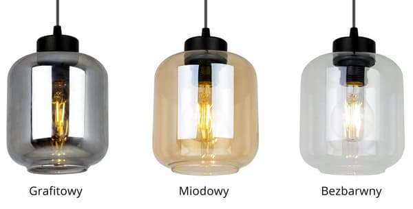 HÆNGELAMPE MODERNE ELEGANT GLASSKÆRM