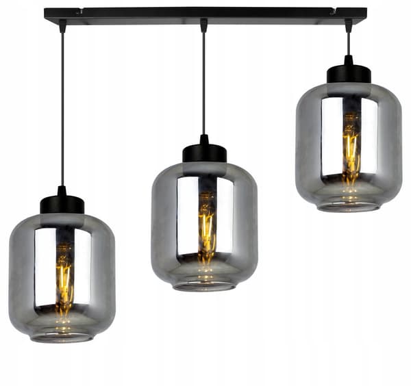HÆNGELAMPE MODERNE ELEGANT GLASSKÆRM
