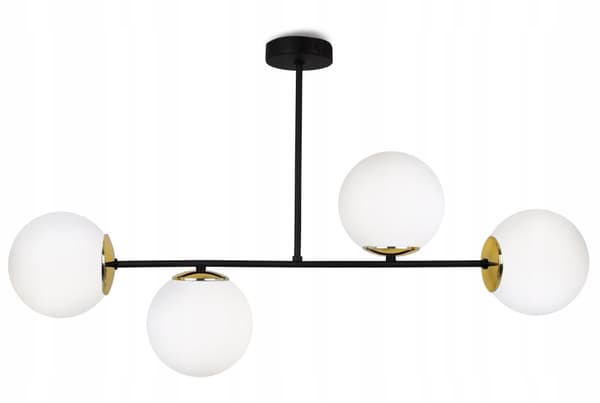 TAKLAMPA HÄNGANDE LJUSKULLAR LOFT ELEGANTA VITA GLASKULAR