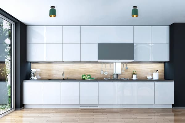 HÆNGELAMPE LOFT VÆGLAMPE GYLDT LED LOFTSLAMPE