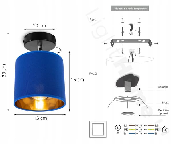HÄNGLAMPA TAK VÄGGLAMPA GULD LED TAKSLAMPA