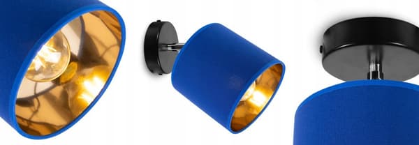 HÄNGLAMPA TAK VÄGGLAMPA GULD LED TAKSLAMPA