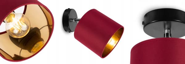 TAKHÄNGLAMPA GULD VÄGGLAMPA LED TAKLAMPA