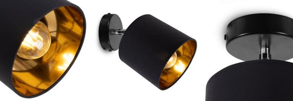 TAKHÄNGLAMPA GULD VÄGGLAMPA LED TAKLAMPA