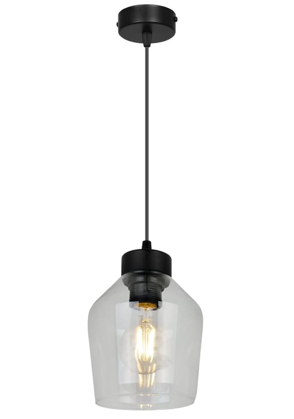HÆNGELAMPE MODERNE ELEGANT GLASSKÆRM