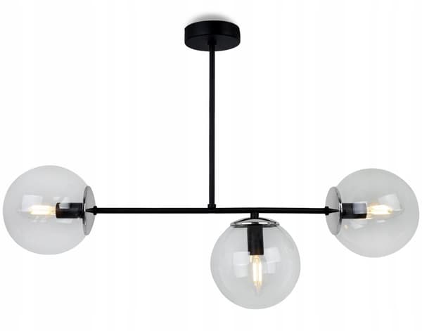 HÄNGLAMPA MODERNA GLASKULAR LED LJUSKRAN