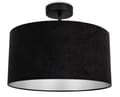 Miniatyrbillede 7 af 10: LOFTSLAMPE PLAFON LAMPESKÆRM KROM FLØJEL LED VALG