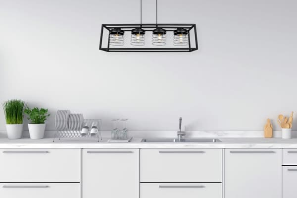 HÄNGANDE LAMPBUR ELEGANT LAMPSKYDD I METALL