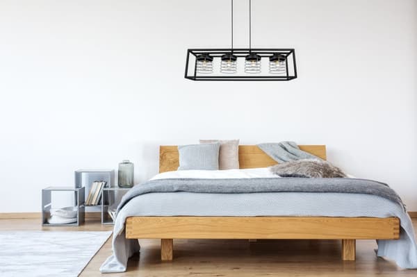 HÄNGANDE LAMPBUR ELEGANT LAMPSKYDD I METALL