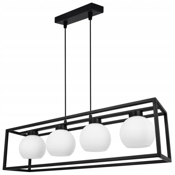 HÆNGELAMPE BUR ELEGANT GLASKUGL