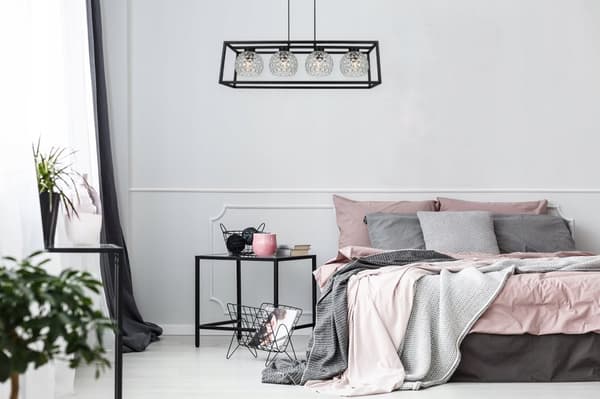 HÆNGELAMPE BUR ELEGANT KRYSTALKUGLE