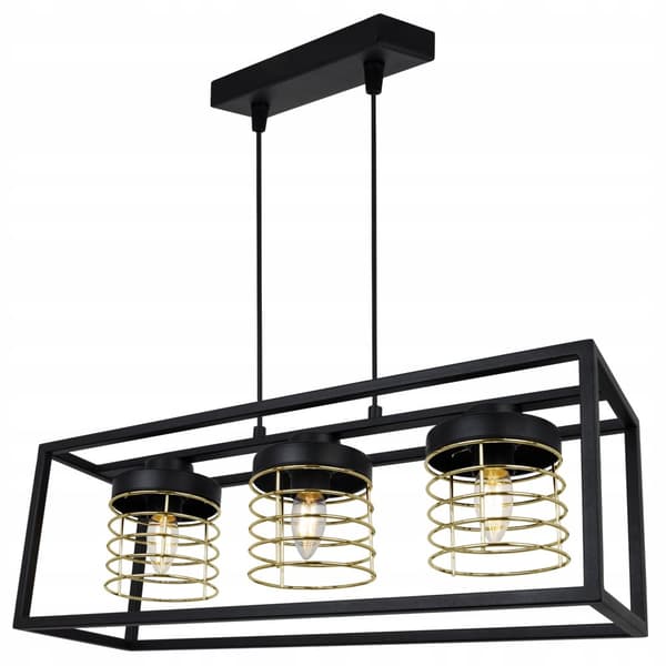HÄNGANDE LAMPBUR ELEGANT LAMPSKYDD I METALL