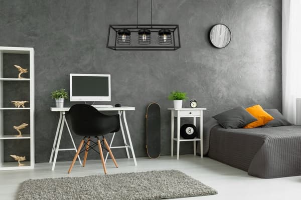 HÄNGANDE LAMPBUR ELEGANT LAMPSKYDD I METALL
