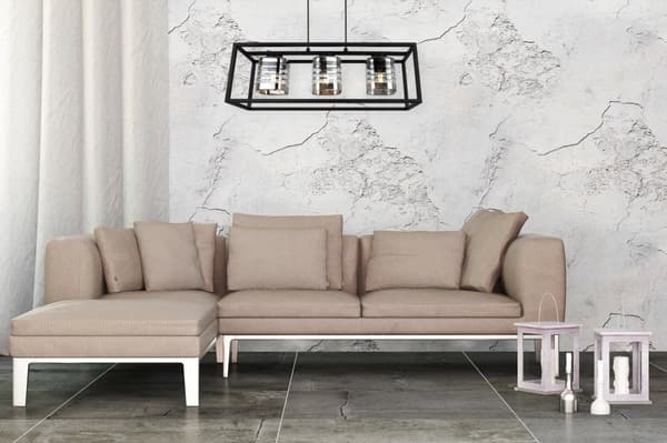 HÄNGLAMPBUR ELEGANT GLASSKÄRM