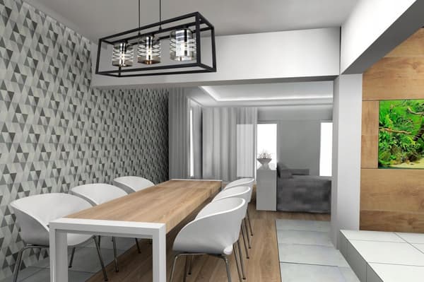 HÄNGLAMPBUR ELEGANT GLASSKÄRM