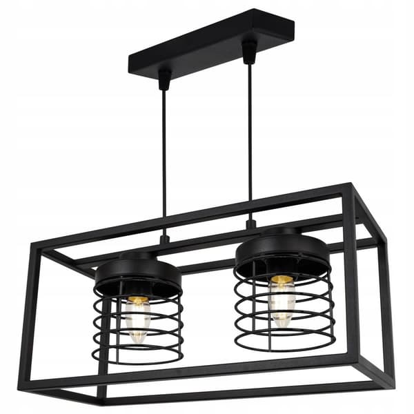 HÆNGELAMPE BUR ELEGANT METAL LAMPESKÆRM